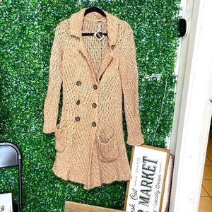 Loose knit long cardigan by free people‎